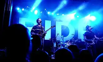 Ride performing in 2015 at Saint Andrews Hall in Detroit, MI