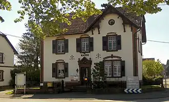 The town hall in Riedseltz