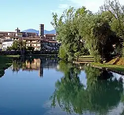 The Velino river through Rieti.