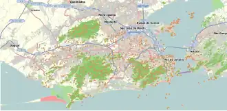 Rocinha is located in Rio de Janeiro