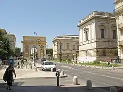 Porte du Peyrou in Montpellier