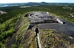 Part of Boden Fortress