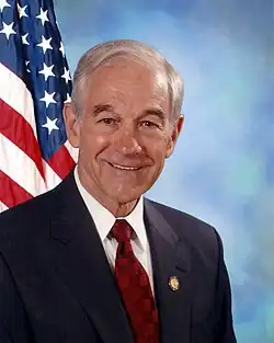 RepresentativeRon Paulof Texas(campaign)(Withdrew on June 12, 2008)