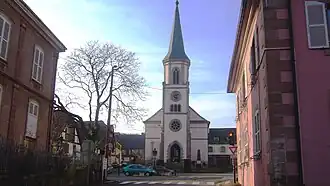 The church of Saint Michel at Rorschwihr
