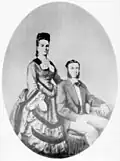 Isidor Strauss wedding portrait