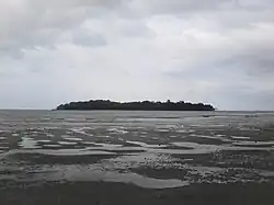 View of Ross Island from the Water Sports Complex, Port Blair