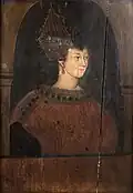 A 16th-century oil painting on wood of Hürrem Sultan