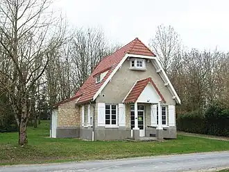 The town hall in Rouvroy-Ripont