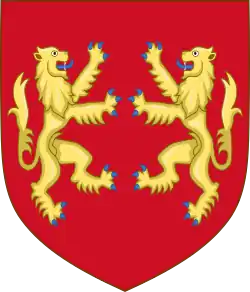 Royal arms of England (1189 - 1198)