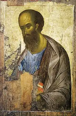 Apostle Paul, 1410s (Tretyakov Gallery, Moscow)