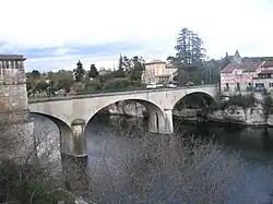 Bridge over the Ardèche in Ruoms
