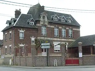 The town hall of Ruyaulcourt