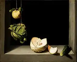 Bodegone by Juan Sánchez Cotán.