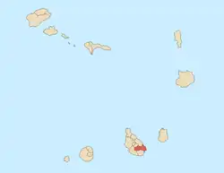 Location of São Domingos