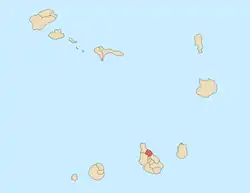 Location of São Miguel