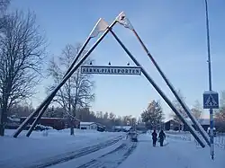 Welcome sign