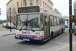First Somerset & Avon East Lancs Spryte with Dennis Dart SLF bodywork in Bath
