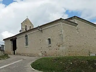 The church of Saint-Paul in Saint-Paul-de-Baïse