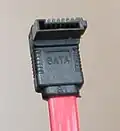 Standard connector used for 3.5" and 2.5" drives.