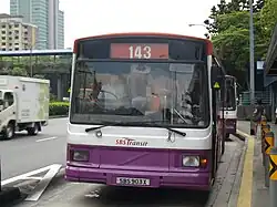 SBS Transit's Volvo B10M Mark IV with Duple Metsec DM3500 bodywork