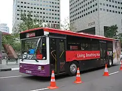 SBS Transit's Volvo B10M Mark IV with Duple Metsec DM3500 bodywork