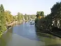 The river Seine at Melun