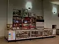 Duty free shop in Pyongyang Airport