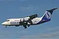 A SN Brussels Airlines Avro RJ85.