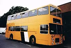 Leyland Olympian with East Lancs 1984-style bodywork in the 90s