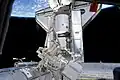 Discovery seen from the Cupola