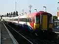 From 2008 to 2016, Class 442 Wessex Electrics were used. These trains were built 20 years earlier, but were later refurbished.