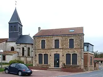 The church of Saint-Étienne in Saint-Étienne-au-Temple