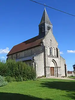 The church of Saint-Bon in Saint-Bon