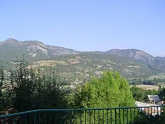 A view from the church of Saint-Étienne-le-Laus