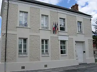 The town hall in Saint-Hilaire