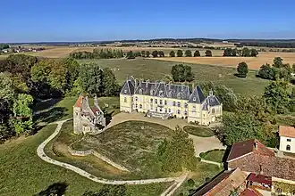 The chateau in Saint-Loup-Nantouard