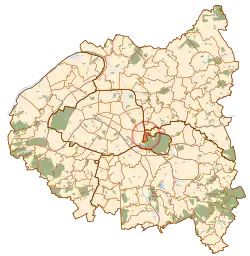 Paris and inner ring départements