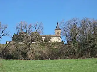 The church in Saint-Maur