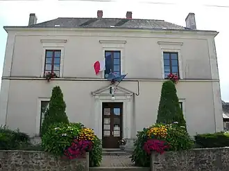 The town hall in Saint-Sauveur-de-Flée