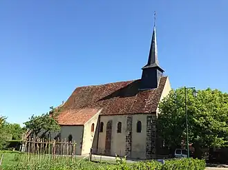 The church in Saint-Vitte