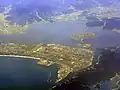 Aerial view of part of Sakaiminato