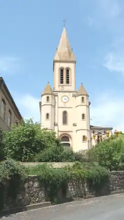 The church of Notre-Dame in Salvagnac