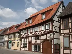 Typical old housing in Salzwedel