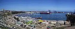 Overview of the port of San Antonio