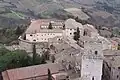View of San Gimignano, Italy, from the Torre Grossa (the Big Tower)