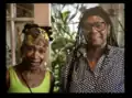Artists Sana Musasama and Janet Olivia Henry in 2019.