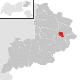 Location in the district