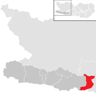 Location in the district