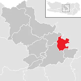 Location in the district