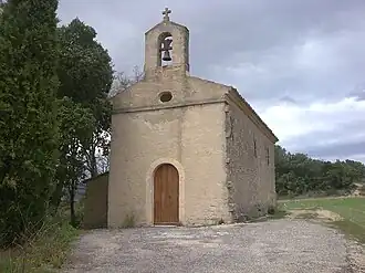 The chapel of Saint Pierre in Sannes